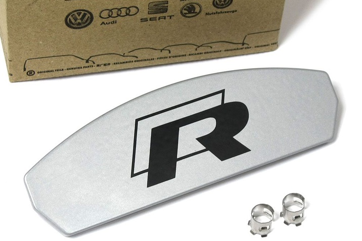 Original VW Reparatursatz Blende mit R-Line Emblem Vorderachse